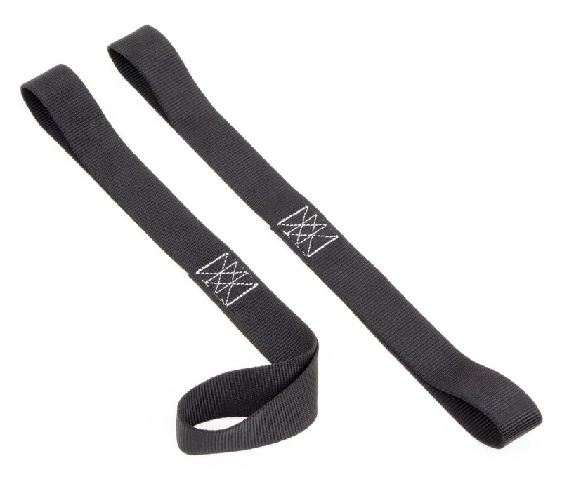 PowerTye 1.5in x 6ft Ergonomic Ratchet Tie-Down Kit w/Latching Hooks, Soft-Tyes, and Storage Bag - Made in USA - 1,000 lb. WLL / 3,000 lb. Breaking Strength - Black (Kit) - Image 4